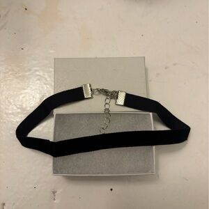 Vixen By Micheline Pitt Black Velvet Choker Necklace